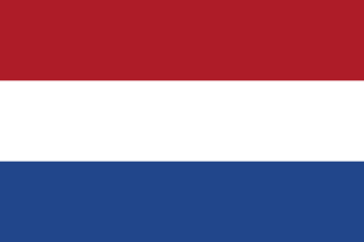 Nederlandse vlag A4 Formaat stickers